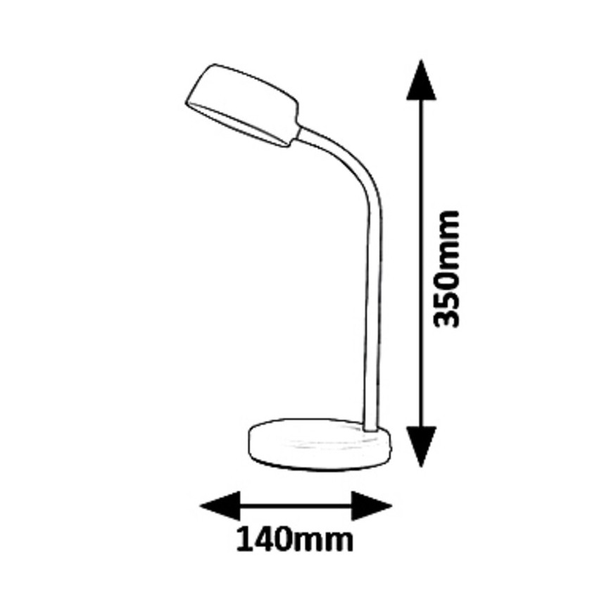 Rabalux 6779 - Candeeiro de mesa LED BERRY LED/4,5W/230V