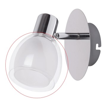 Rabalux 6835 - Vidro de substituição para iluminação DAVE E14