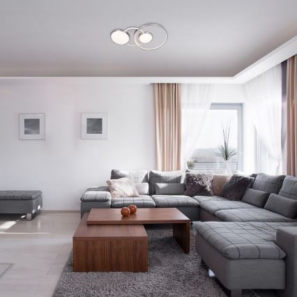 Rabalux - Candelabro montado à superfície LED LED/50W/230V cromado brilhante