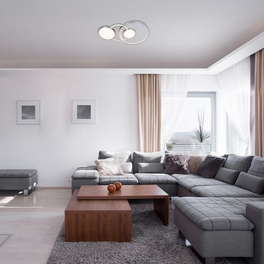 Rabalux - Candelabro montado à superfície LED LED/50W/230V cromado brilhante