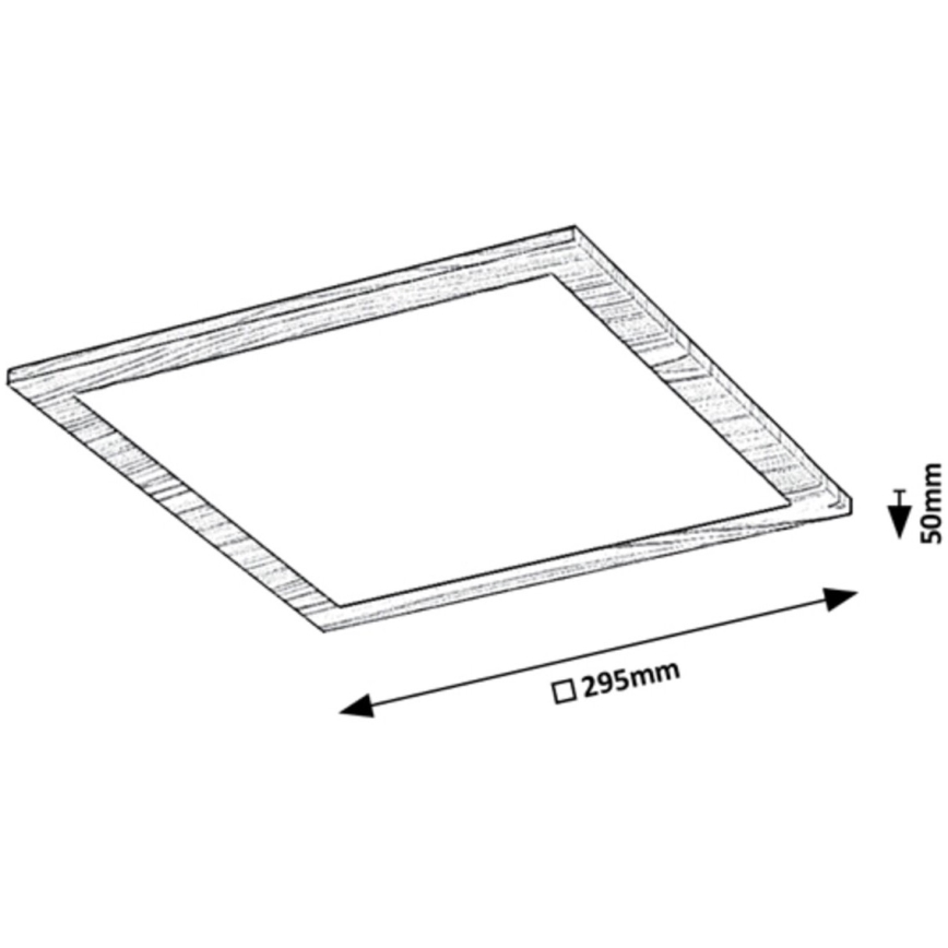 Rabalux - Painel montado à superfície LED LED/12W/230V 4000K