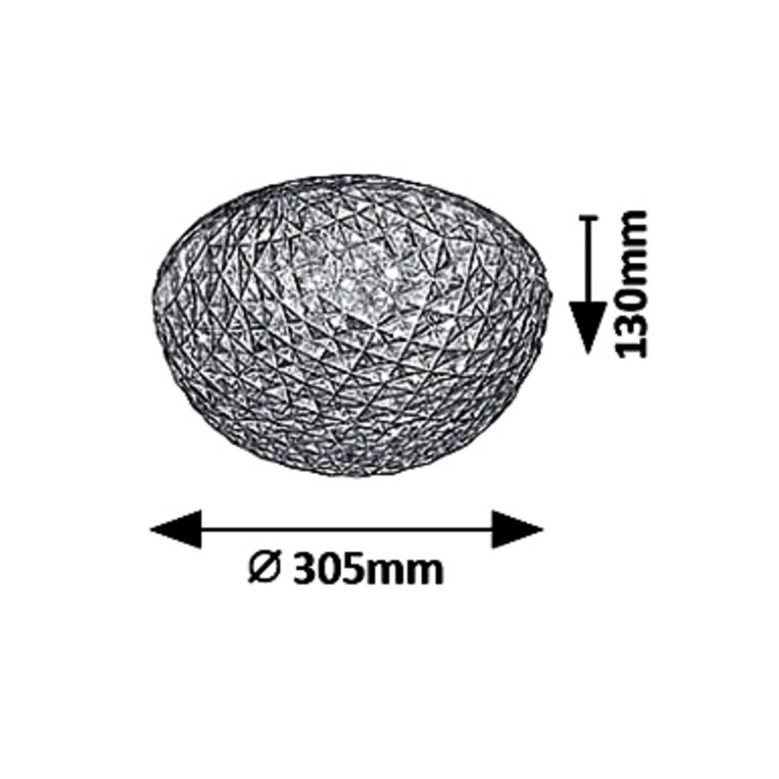 Rabalux - Luminária de teto LED JILLIAN LED/18W/230V Ø 30,5 cm