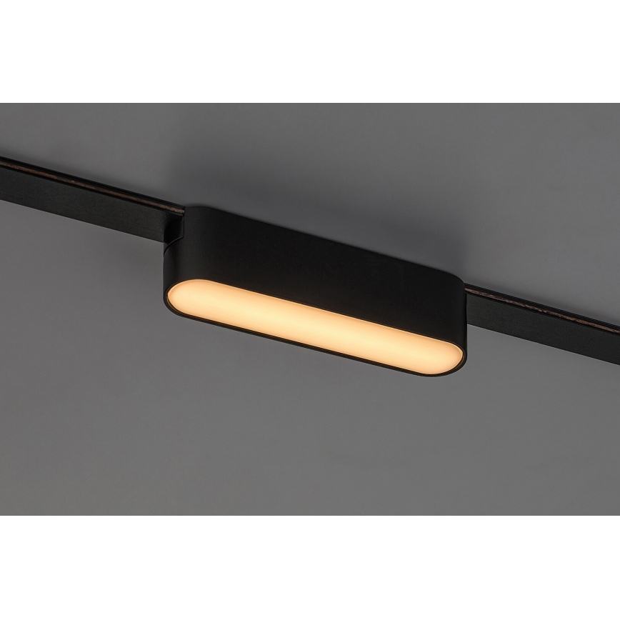 Rabalux - Candeeiro de teto LED para sistema de carris monofásico LED/6W/230V 3000K 11,5 cm preto