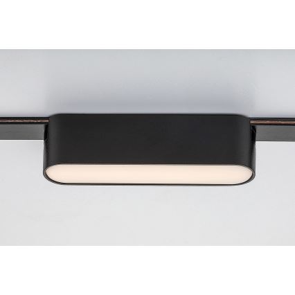Rabalux - Candeeiro de teto LED para sistema de carris monofásico LED/6W/230V 3000K 11,5 cm preto