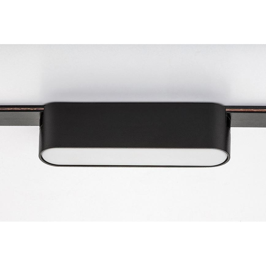 Rabalux - Candeeiro de teto LED para sistema de carris monofásico LED/6W/230V 3000K 11,5 cm preto