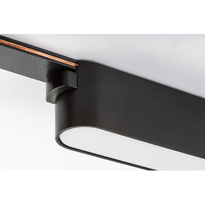 Rabalux - Candeeiro de teto LED para sistema de carris monofásico LED/6W/230V 3000K 11,5 cm preto