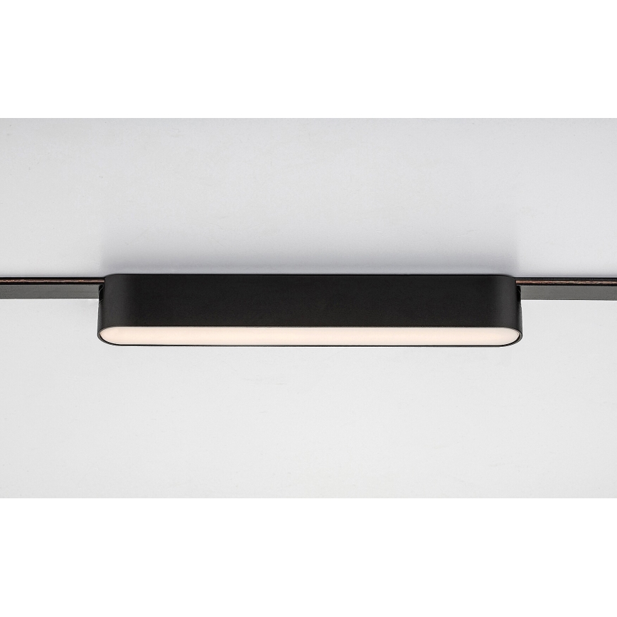 Rabalux - Candeeiro de teto LED para sistema de carris monofásico LED/12W/230V 3000K 22 cm preto