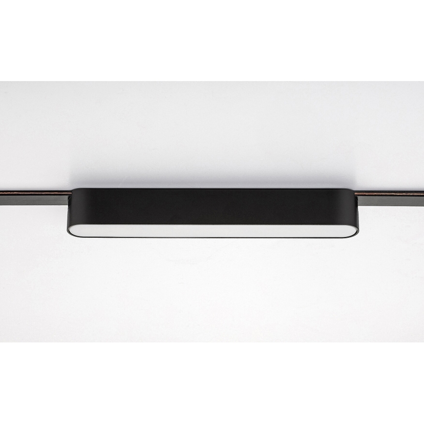 Rabalux - Candeeiro de teto LED para sistema de carris monofásico LED/12W/230V 3000K 22 cm preto