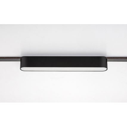 Rabalux - Candeeiro de teto LED para sistema de carris monofásico LED/12W/24V 3000K 22 cm preto