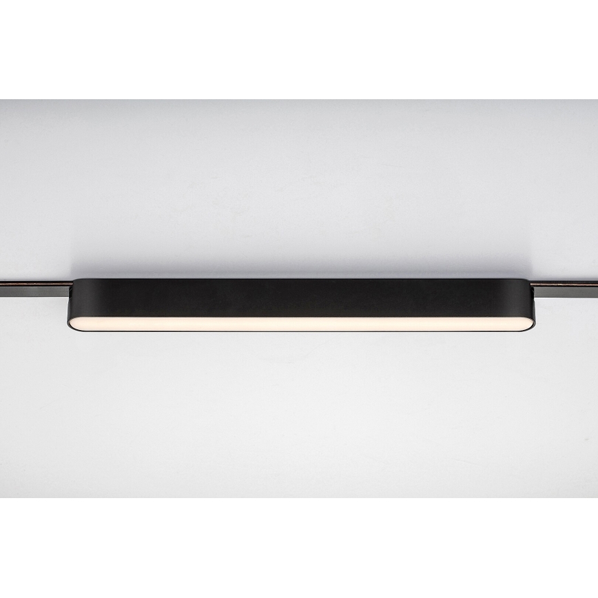 Rabalux - Candeeiro de teto LED para sistema de carris monofásico LED/16W/24V 3000K 33 cm preto