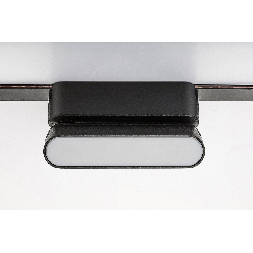 Rabalux - LED Candeeiro de teto para sistema de carris monofásico LED/6W/230V 3000K 11,5 cm preto