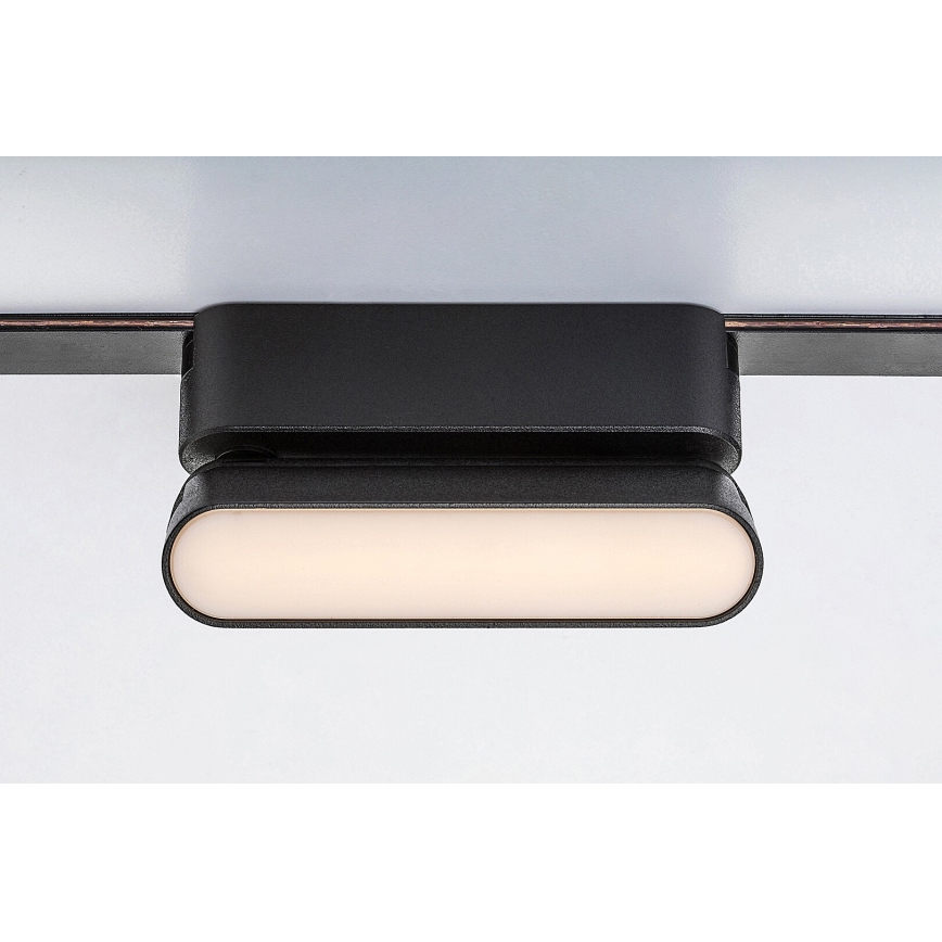 Rabalux - LED Candeeiro de teto para sistema de carris monofásico LED/6W/230V 3000K 11,5 cm preto