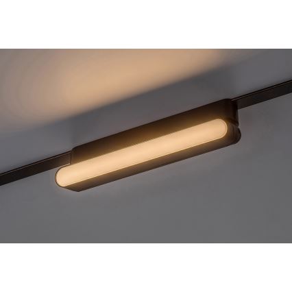 Rabalux - LED Candeeiro de teto para sistema de carris monofásico LED/12W/230V 3000K 22 cm preto