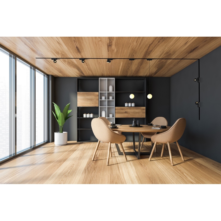 Rabalux - LED Foco para sistema de carril monofásico LED/5W/230V 3000K preto