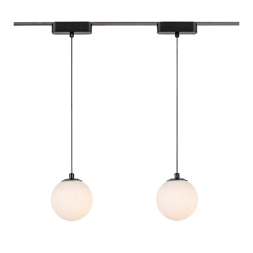 Rabalux - Candeeiro suspenso LED para sistema de carris monofásico LED/5W/230V 3000K preto