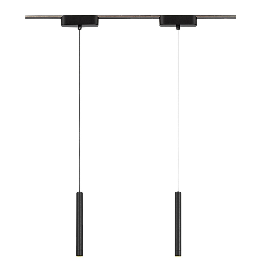 Rabalux - Candeeiro suspenso LED para sistema de carris monofásico LED/5W/230V 3000K preto