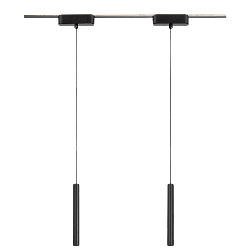 Rabalux - Candeeiro suspenso LED para sistema de carris monofásico LED/5W/230V 3000K preto