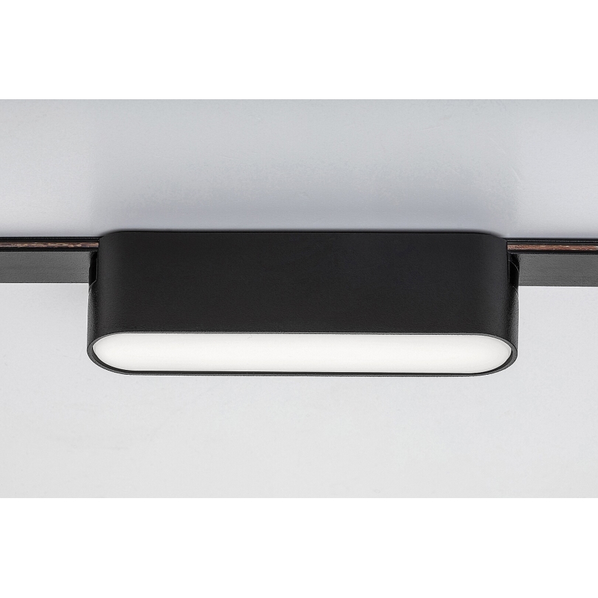 Rabalux - Candeeiro de teto LED para sistema de carris monofásico LED/6W/230V 3000K 11,5 cm preto