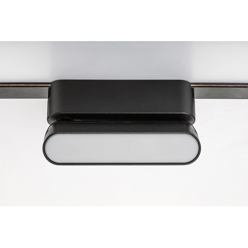 Rabalux - Candeeiro de teto LED para sistema de carris monofásico LED/6W/230V 4000K 11,5 cm preto