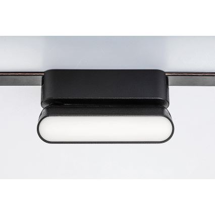 Rabalux - Candeeiro de teto LED para sistema de carris monofásico LED/6W/230V 4000K 11,5 cm preto