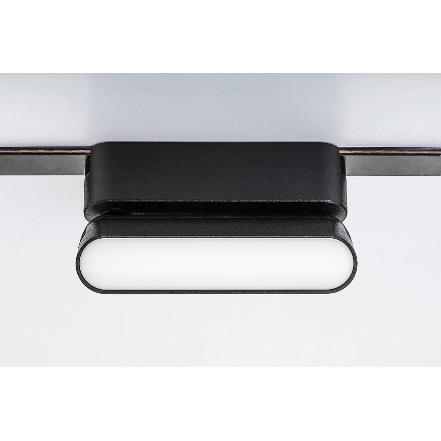 Rabalux - Candeeiro de teto LED para sistema de carris monofásico LED/6W/230V 4000K 11,5 cm preto