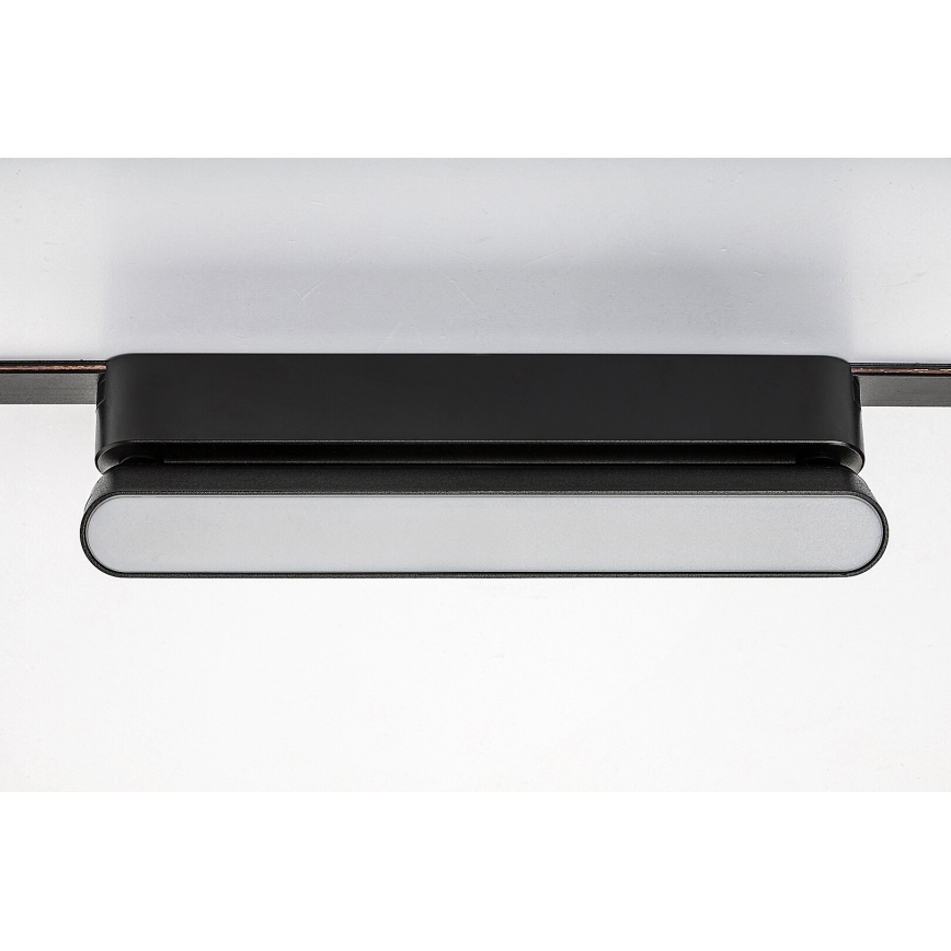 Rabalux - Candeeiro de teto LED para sistema de carris monofásico LED/12W/230V 4000K 22 cm preto
