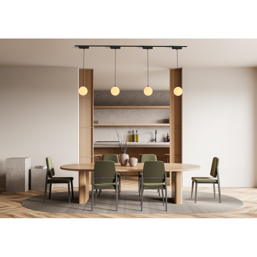 Rabalux - Candeeiro suspenso LED para sistema de carris monofásico LED/5W/230V 4000K preto