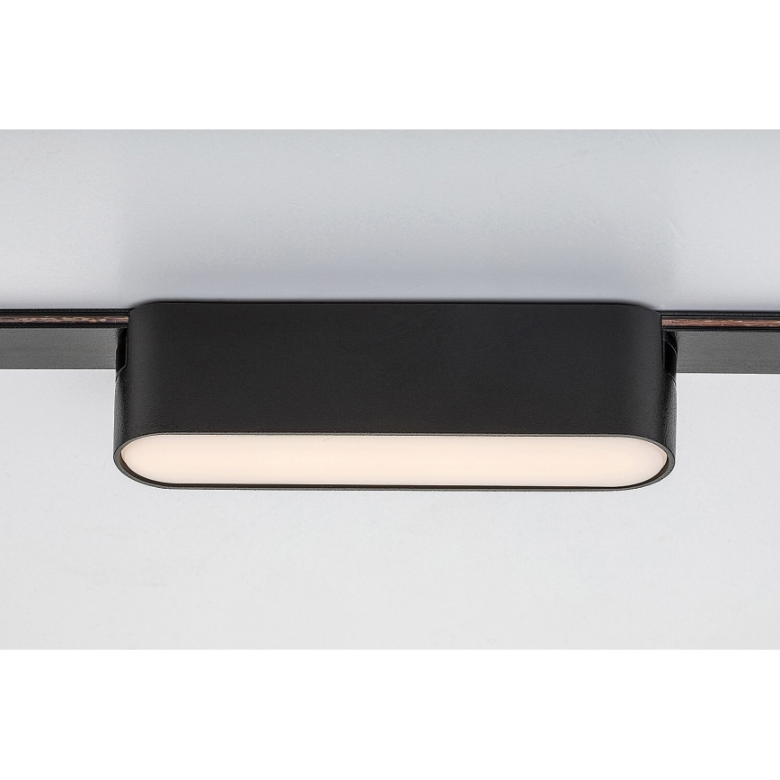 Rabalux - Candeeiro de teto LED regulável para sistema de carris monofásico LED/6W/24V 2700-5500K Wi-Fi Tuya 11,5 cm preto