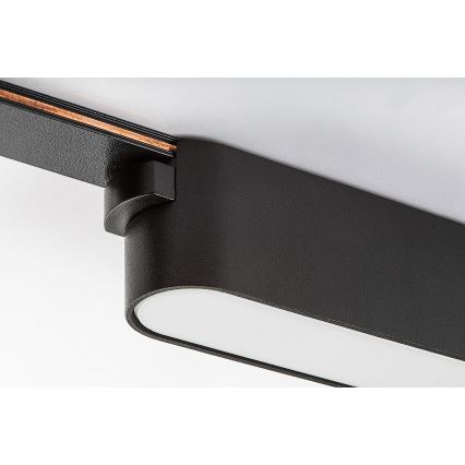 Rabalux - Candeeiro de teto LED regulável para sistema de carris monofásico LED/16W/24V 2700-5500K Wi-Fi Tuya 33 cm preto