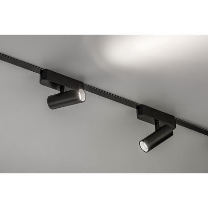 Rabalux -  Foco de luz LED regulável para sistema de carris monofásico LED/5W/24V 2700-5500K Wi-Fi Tuya preto