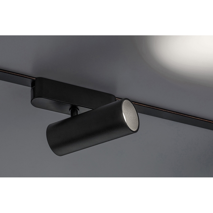 Rabalux - Foco de luz LED regulável para sistema de carris monofásico LED/9W/24V 2700-5500K Wi-Fi Tuya preto