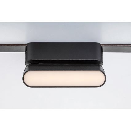 Rabalux - Candeeiro de teto LED regulável para sistema de carris monofásico LED/4W/24V 2700-5500K Wi-Fi Tuya 11,5 cm preto