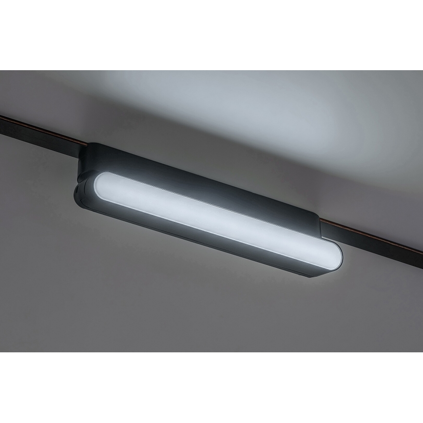 Rabalux - Candeeiro de teto LED regulável para sistema de carris monofásico LED/7W/24V 2700-5500K Wi-Fi Tuya 22 cm preto