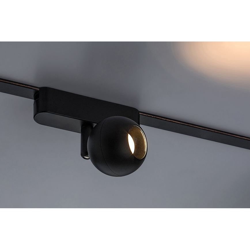 Rabalux -  Foco de luz LED regulável para sistema de carris monofásico LED/5W/24V 2700-5500K Wi-Fi Tuya preto