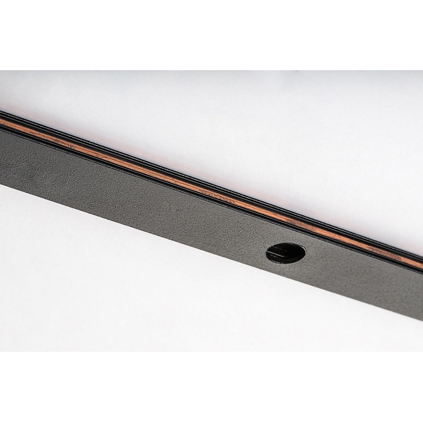 Rabalux - Sistema de carril monofásico 1 m + 2x fim conector preto