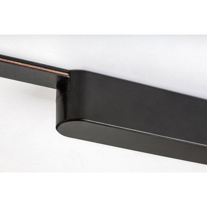 Rabalux - Alimentação elétrica para luzes no sistema ferroviário 80W/230V 10,2 + 33 cm preto