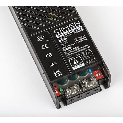 Rabalux - Fonte de alimentação embutida para luzes no sistema ferroviário 100W/230V
