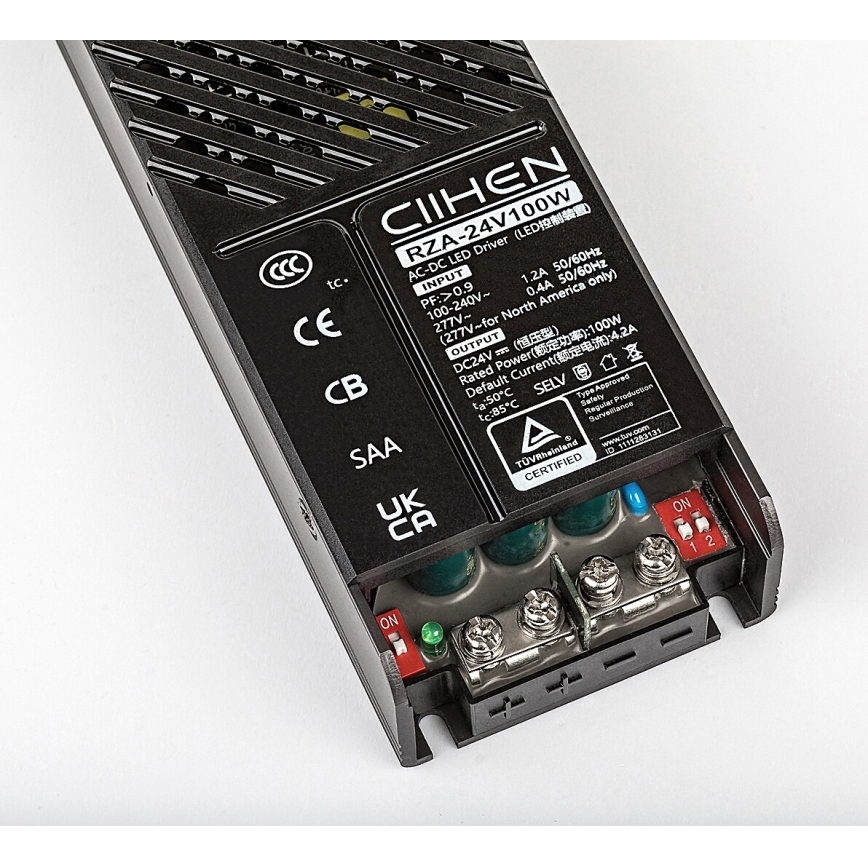 Rabalux - Fonte de alimentação embutida para luzes no sistema ferroviário 100W/230V