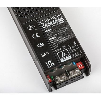 Rabalux - Fonte de alimentação embutida para luzes no sistema ferroviário 200W/230V