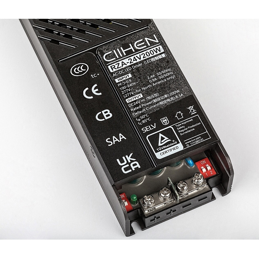 Rabalux - Fonte de alimentação embutida para luzes no sistema ferroviário 200W/230V