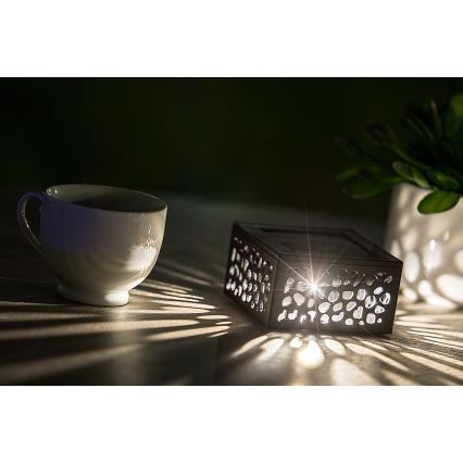 Rabalux - Iluminação solar LED LED/0,5W/1,2V IP44 600 mAh