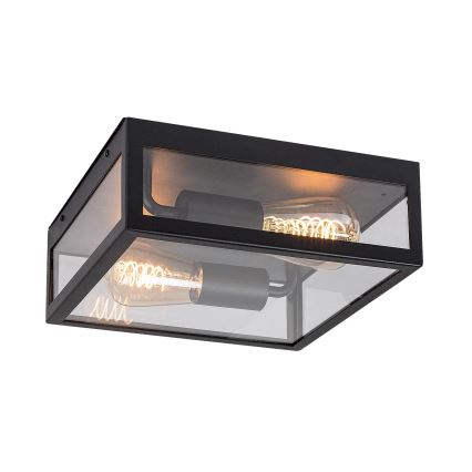 Rabalux - Iluminação de teto exterior 2xE27/60W/230V IP23