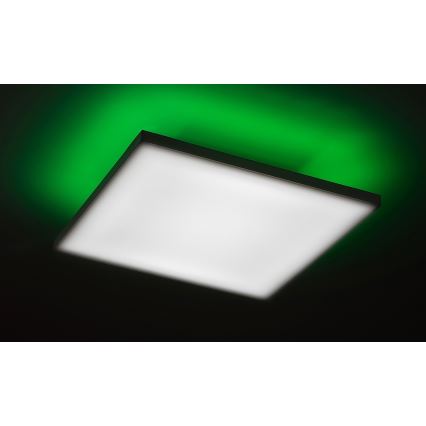 Rabalux - Iluminação de teto LED RGB com regulação LED/18W/230V 3000-6500K 30x30 cm + controlo remoto