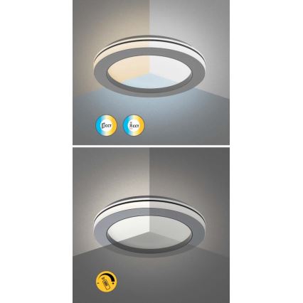 Rabalux - Iluminação de teto LED com regulação LED/47W/230V 3000-6500K + controlo remoto