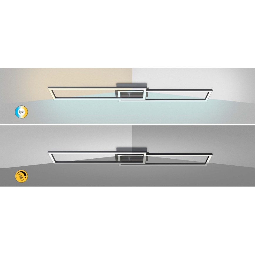 Rabalux - Iluminação de teto LED com regulação LED/38W/230V 3000-6500K Wi-Fi Tuya + comando