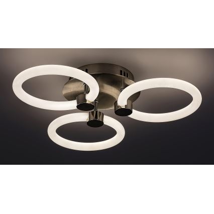 Rabalux - Iluminação de teto LED com regulação LED/21W/230V 3000/4000/6000K + controlo remoto
