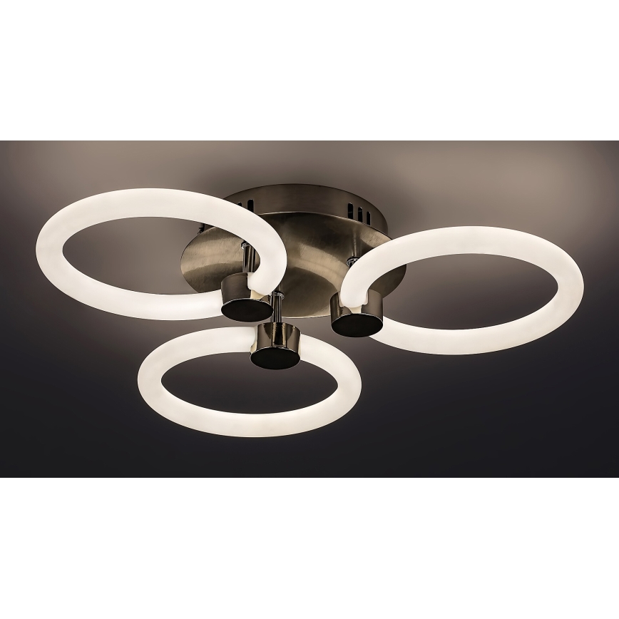 Rabalux - Iluminação de teto LED com regulação LED/21W/230V 3000/4000/6000K + controlo remoto