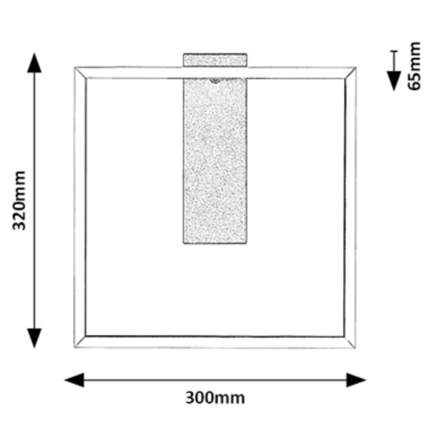 Rabalux - Iluminação de parede LED LED/14W/230V 4000K