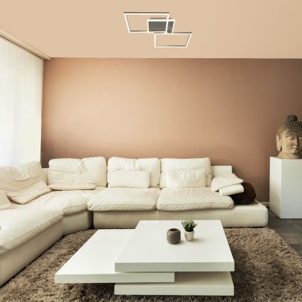 Rabalux - Luminária de Teto LED LED/40W/230V 4000K cromo fosco 39x50 cm