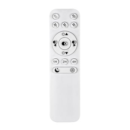 Rabalux - LED Iluminação de teto com regulação e ventoinha LED/30W/230V 3000-6500K + comando